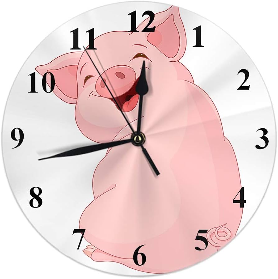Amazon Com Hgod Designs Pink Pig Round Wall Clock Funny Cute Cartoon Pretty Smiling Pig Round Wall Clock Home Garden Wall Decorative For Bedroom Office School Art 10 Home Kitchen Amazon Com Hgod Designs Pink Pig Round Wall Clock Funny Cute Cartoon Pretty Smiling Pig Round Wall Clock Home Garden Wall Decorative For Bedroom Office School Art 10 Home Kitchen
