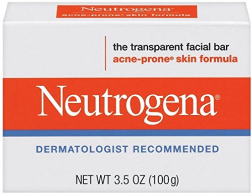 Neutrogena Acne Prone Skin Formula Facial Bar 3.50 oz (Pack of 4)