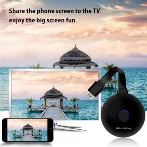 Image of WiFi Display Dongle, Wireless Display Receiver 1080P Wireless Dongle HDMI TV Miracast DLNA Airplay Compatible with iOS /Android /Windows /Mac (X3)