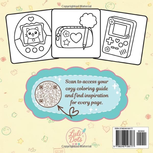 90s Girl Nostalgia: A Guided Coloring Book for Adults & Kids Featuring Bold & Easy Retro Pop Culture Icons for Stress Relief (Cozy Guided Coloring) - Image 2