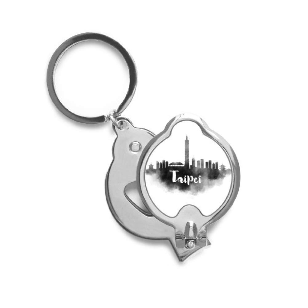 Taipei Taiwan China Landmark Ink City Finger Nail Clippers Scissor Stainless Steel Cutter