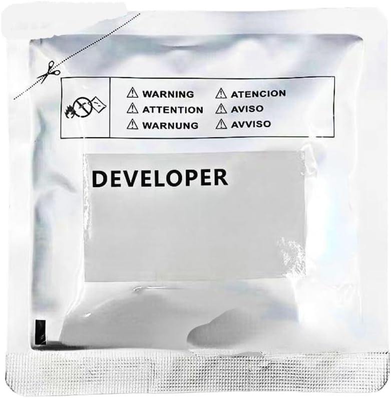 Developer Material for Use with C220 C280 C360 Printers, 210g Bag, Compatible with DV311 Systems(BK-210g)