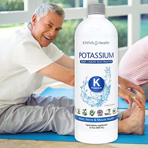 Eniva Health - Liquid Ionic Potassium Supplement for Electrolyte Replacement and Metabolic Support | 600 MG | Gluten-Free, Sugar-Free and Keto-Friendly | Dietary Supplement (32oz) - 32 Servings - Image 7