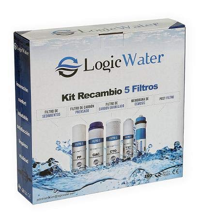 Pack 5 FILTROS Osmosis DOMESTICA