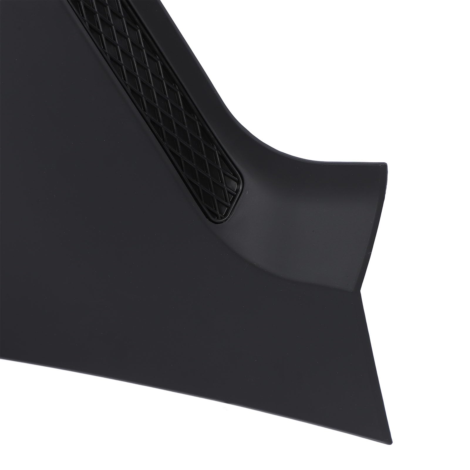 Parafango Anteriore Parte Laterale del Corpo Flare Scoop Nero per lo Stile GT Migliora L'aspetto del Veicolo per i Proprietari di Auto Materiale ABS Resistente All'usura