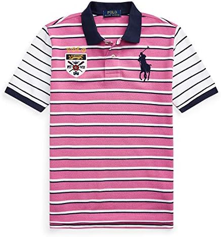 Big Pony Crest Cotton Polo Shirt 