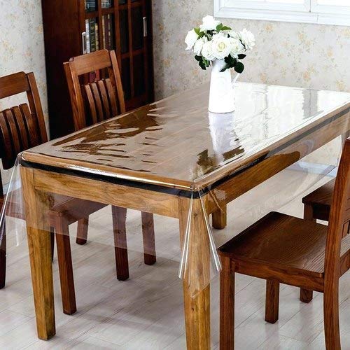 See full amazon price history chart for DAZE décor Transparent PVC 4-6 Seater Dining Table Cover 54x78 inches, with Scalping Border, Super Soft Super tranparent Clear Sheet for Table Size 3.25x5.25 ft, Rectangle Table DAZE décor Transparent PVC 4-6 Seater Dining Table Cover 54x78 inches, with Scalping Border, Super Soft Super tranparent Clear Sheet for Table Size 3.25x5.25 ft, Rectangle Table (B08HBJ56NG) Amazon Price History, Amazon Price Tracker