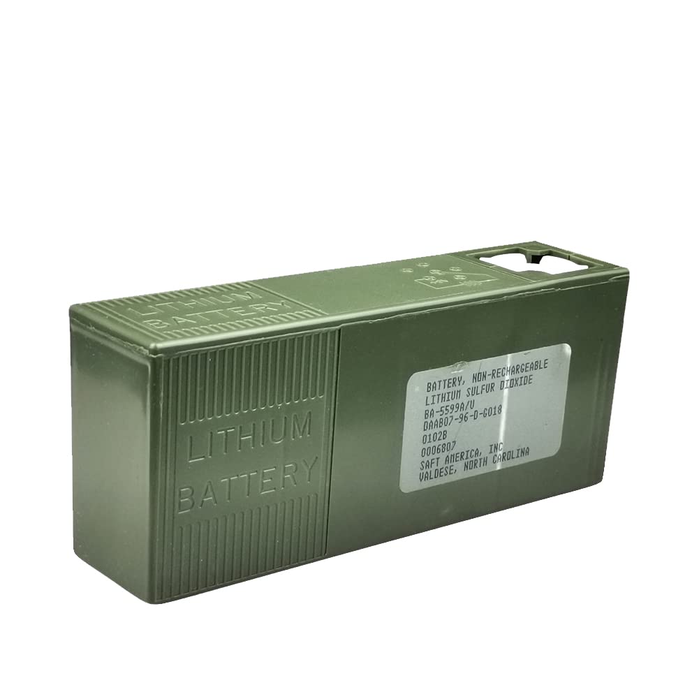 Nuevo BA-5599A/U para Batería De Radio HF Bidireccional SAFT 9V Batería De Litio