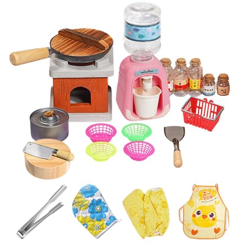 para juegos de cocina Utensilios Ollas Juguetes Cocina para niños Finta Juguetes Jugar utensilios de cocina Juguetes para niñas de 3-5 años Jugar a la cocina