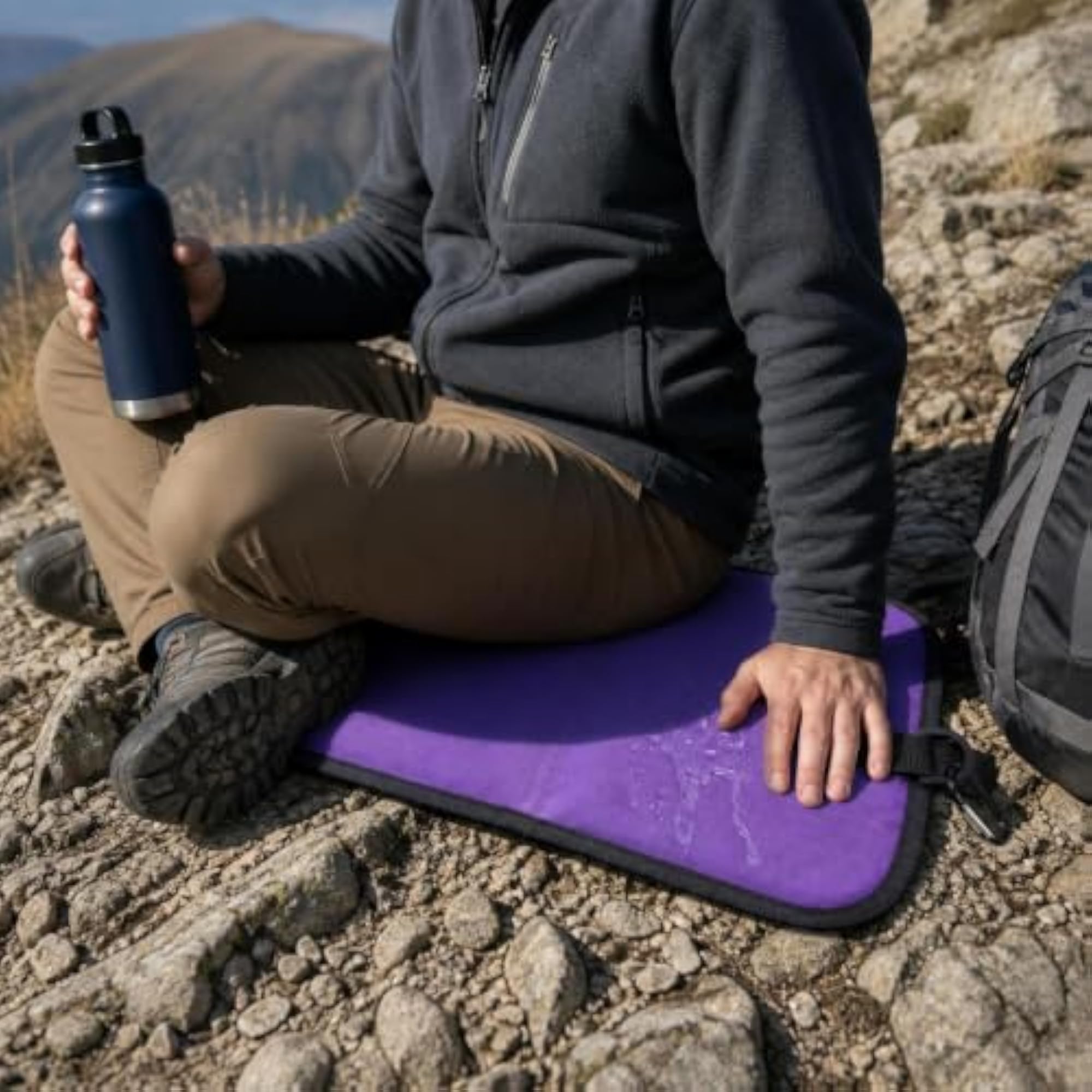Portable Folding Seat Cushion for Outdoor Activities