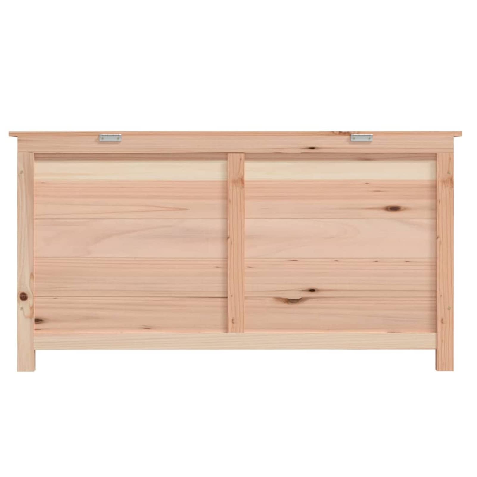 Gecheer Scatola per Cuscini da Esterno,Baule per Giocattoli,Cassapanca,Contenitore,Baule da Esterno Legno,Baule da Giardino per Mobili da Giardino, 100x50x56 cm Legno Massello Abete