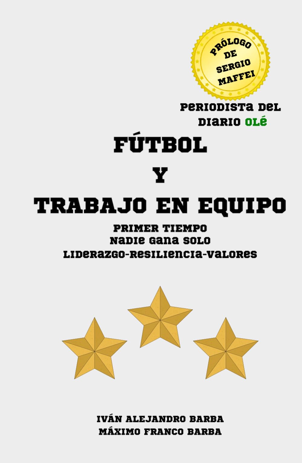 FÚTBOL Y TRABAJO EN EQUIPO: PRIMER TIEMPO NADIE GANA SOLO LIDERAZGO-RESILIENCIA-VALORES