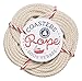 Now Designs Crocheted Nautical Rope Coaster, Set of Four