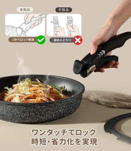 CAROTE CAROTE カローテ フライパン セット 12点 EWシリーズ J09924 の商品画像 4