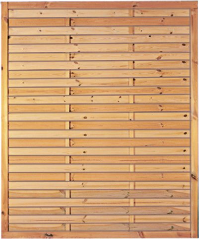 GreenSeason Lamellenzaun Rom B150 x H180 cm.