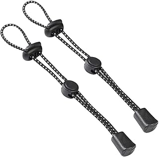 MEROURII cordini Zaino Trekking,2pz Cordino Elastico con Fissaggio a Fibbia di Fissaggio per Alpinismo Campeggio Escursionismo