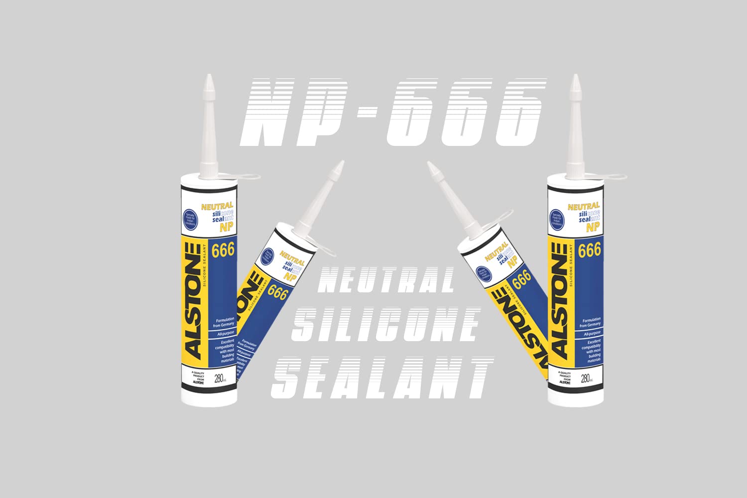 Alstone NP 666 Sealant for Bonding- Exterior, automotive, ACP