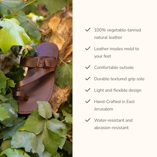 Abner - Leather Metal Buckle Sandal - Mens Sandals3