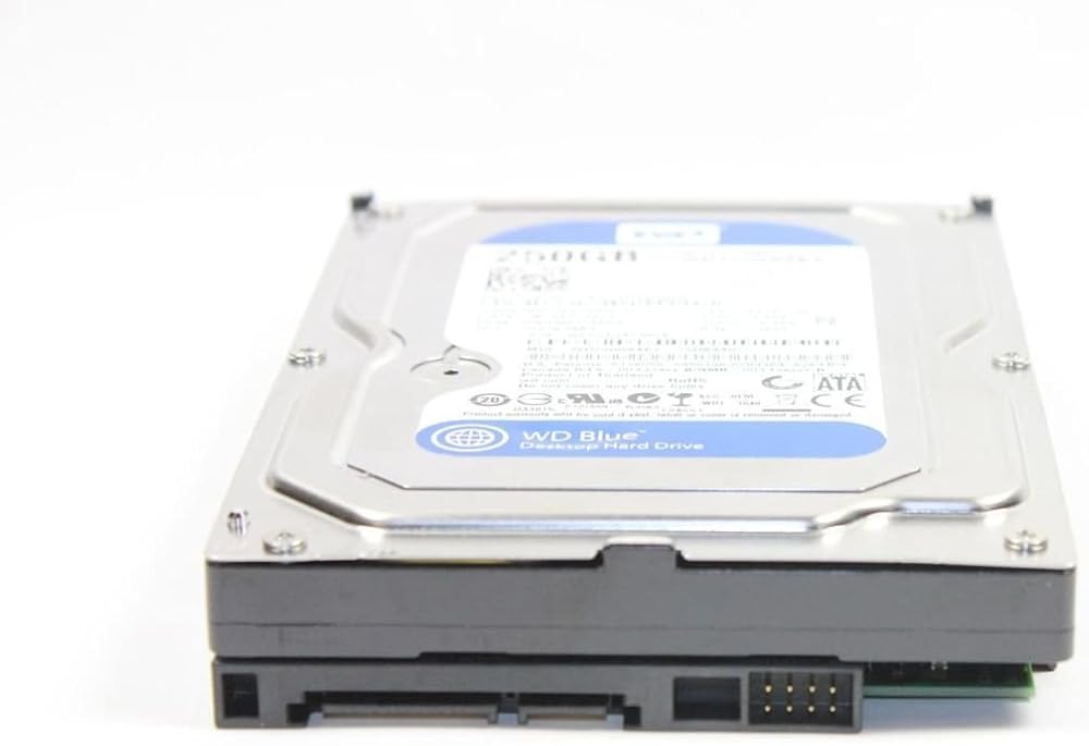 WD Blue 250GB Everyday PC Desktop Hard Drive: 3.5 Inch, SATA 6 Gb/s, 7200 RPM, 16MB Cache thumbnail 2