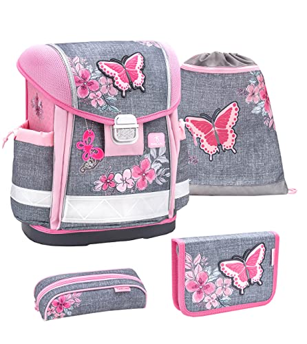 Belmil 403-13 - Juego de mochila escolar (4 piezas), Diseño elegante., Juego de mochila escolar Cover