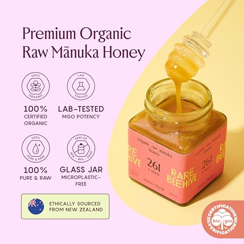Miel Manuka Orgánica RARE BEEHIVE 250g miniatura 3