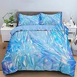 【Doux et confortable Tissu】Notre parure housse couette 200x200 est fabriquée en microfibre de haute qualité. Le matériau est la douceur et le confort ultimes, respirant et frais au toucher. Faciles à repasser, infroissables et résistants à la décoloration, ils les protègent. La haute résistance à la traction le rend solide, durable et moins susceptible de se déchirer. Notre linge de lit doux crée une expérience de sommeil paisible, afin que vous vous sentiez rafraîchi après chaque sommeil