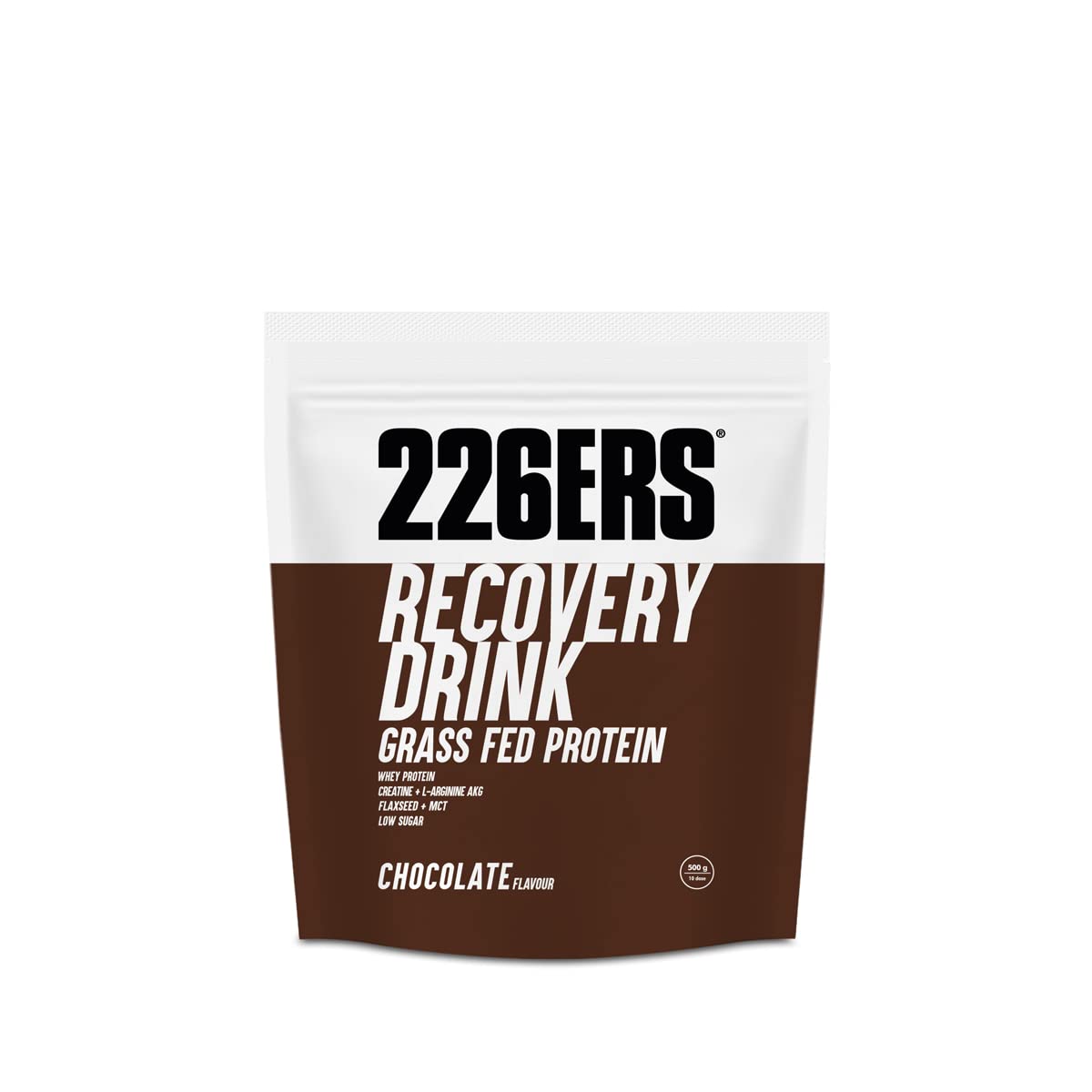 226ERS Recovery Drink | Integratore per il Recupero a base di Proteine Whey, Creatina, Carboidrati, Trigliceridi e L-Arginina, Senza Glutine, Cioccolato - 500 gr
