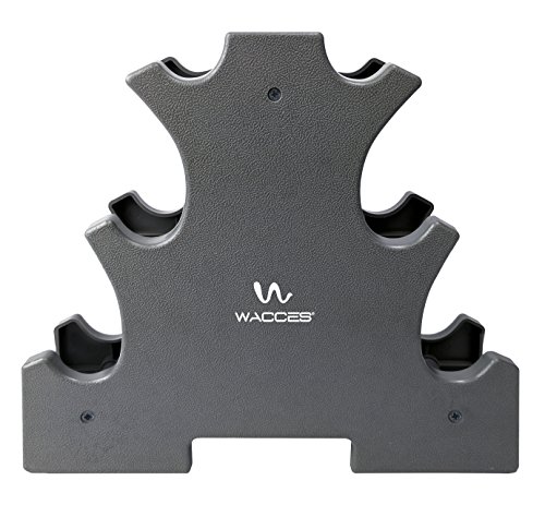 Wacces Neoprene Dipped Coated Set of 2 Dumbbells Hand Weights Sets Non Slip Grip