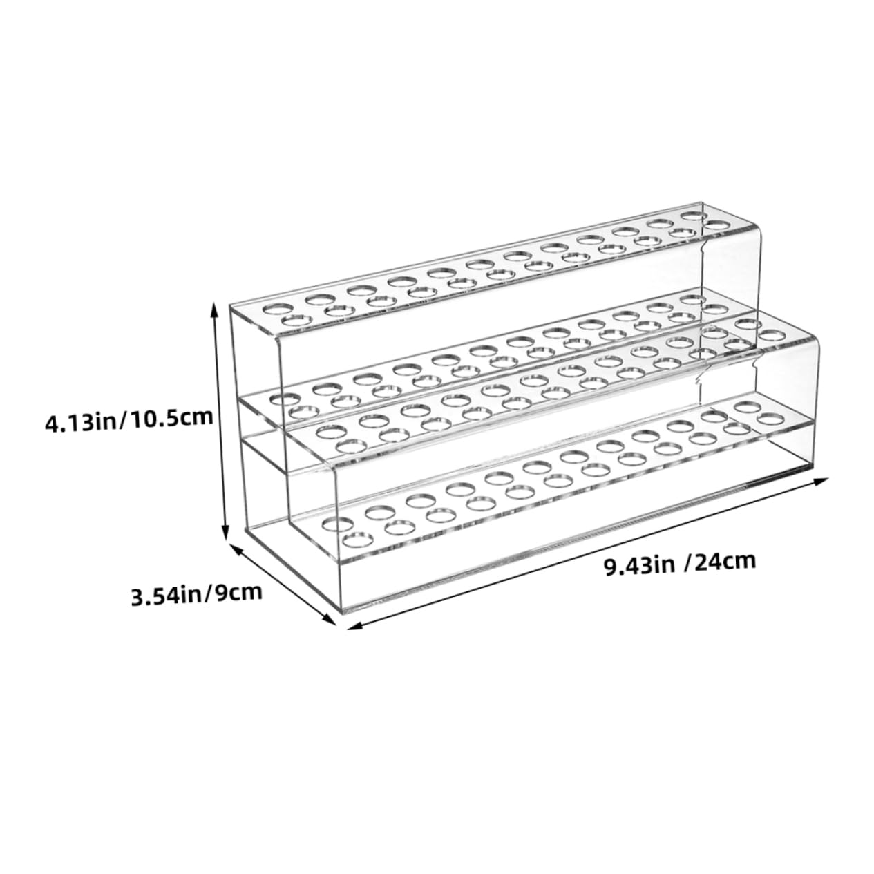 jojofuny 2pezzi Portapenne in Plastica Sfera Scomparti Organizzatore da Scrivania Trasparente per Penne Matite Pennarelli e Altri Oggetti di Uso Quotidiano