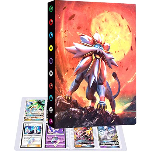 Album para Cartas, Carpeta de Cartas de 30 páginas, Album de tarjetas, Libro de Cartas, 4 bolsillos por página para 240 tarjetas RR6 Cover