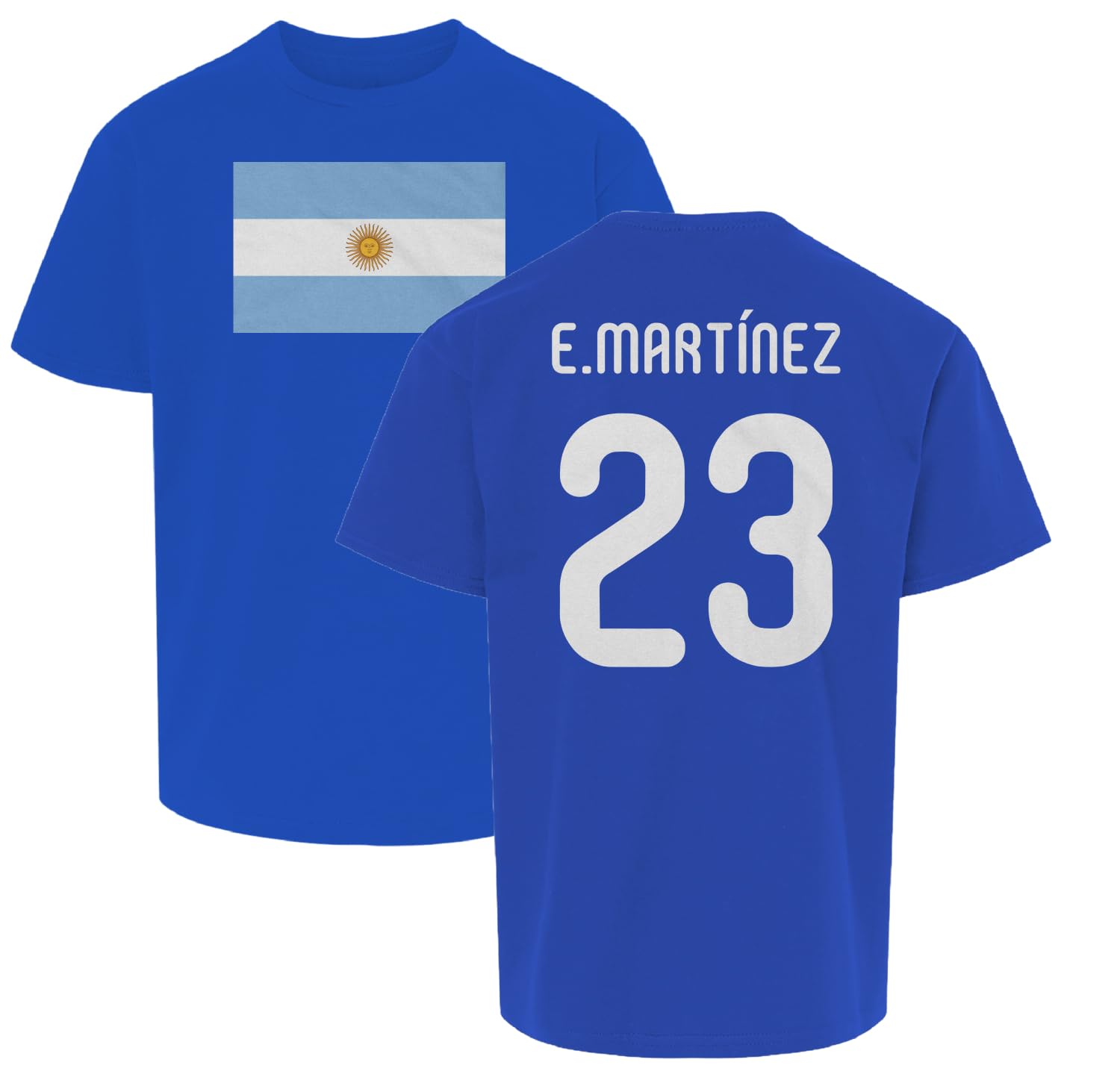 Argentina Pride Martinez 23 Two-Sided Tribute Youth Unisex T-Shirt