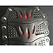 Kids Motorcycle Armor Suit Dirt Bike Chest Spine Protector Back Shoulder Arm Elbow Knee Protector Motocross Racing Skiing Skating Body Armor Vest Sports Safety Pads 3 Colors (Red, M)
