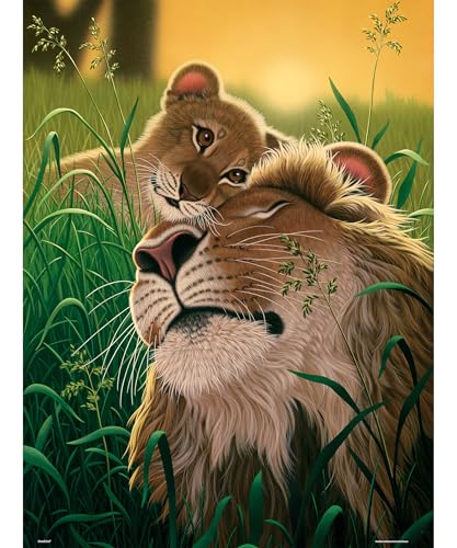 PieceRelax Plastic Jigsaw Puzzle for Adults 1000 Pieces - Schim Schimmel - A Father’s Love - 25.2 X 18.9 Inches, Most Satisfying Table Games, No...