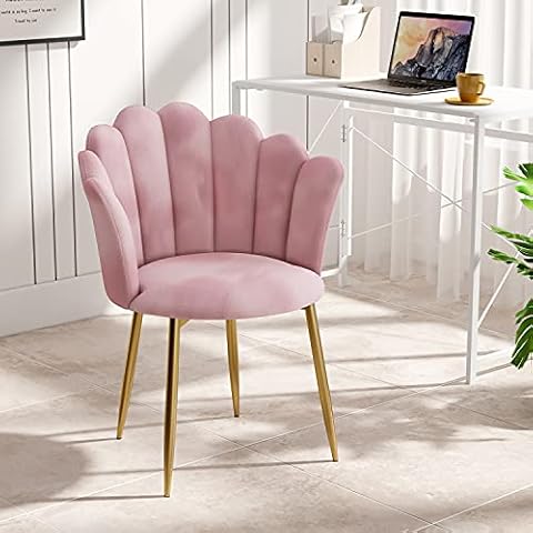 Joolihome Velvet Tub Chair with Gold Legs Cover
