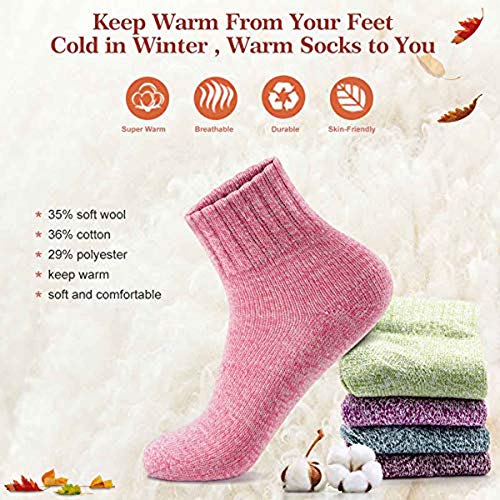 Image of MORECOO Socks for Women Novelty Socks Warm & Cozy Gifts for Women