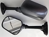 SMT-OEM Style Racing Mirrors Compatible With Suzuki Gsxr 1000 600 750 Sv 650 Sv1000 Carbon [B00RUEOWW6]