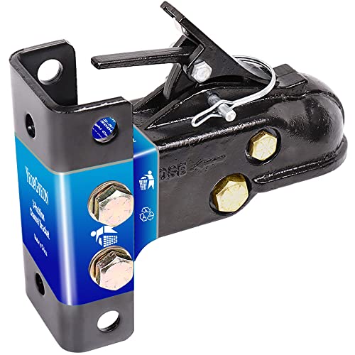 YEOPGYEON Adjustable Trailer Coupler and 3-Position Channel Bracket Kit, 2-5/16