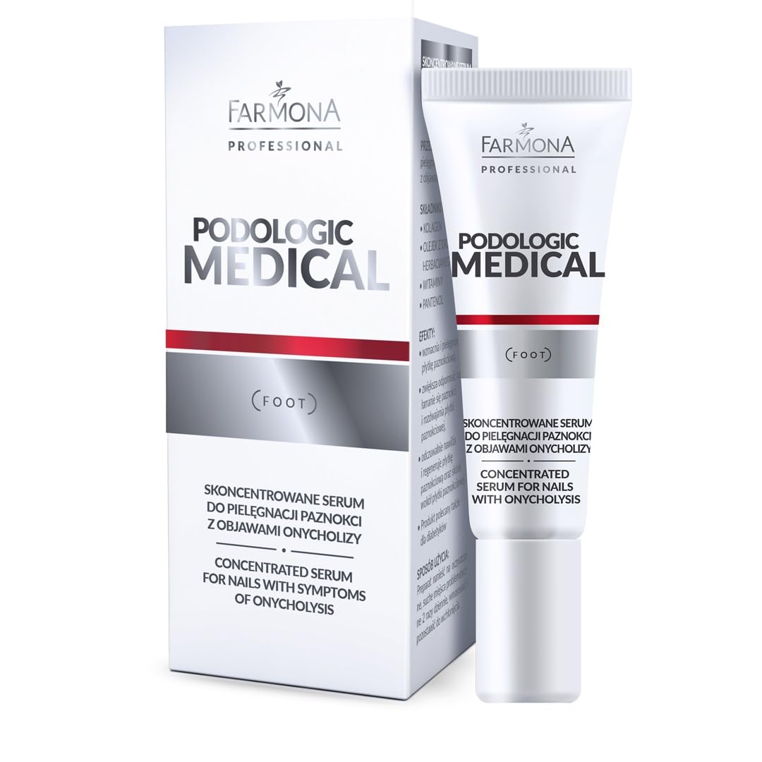 PODOLOGIC MEDICAL Siero concentrato per la cura delle unghie con sintomi di onicolisi, 15 ml