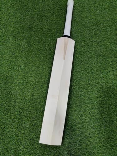 Image of SAG Timeless Edition English Willow Cricket Bat - Full Size | Thick Edges | Singapore Cane Handle | Ready to Play | for Leather Ball
