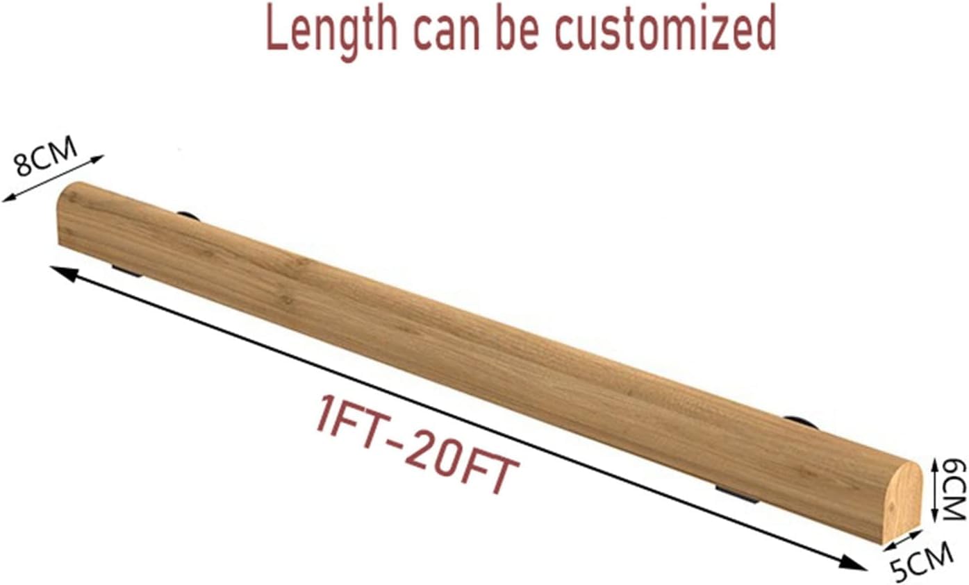 Kit de Escalera Infantil de Madera de Pino con barandillas de Seguridad for Montar en la Pared, Ideal for Casas, guarderías, pasillos(80cm)