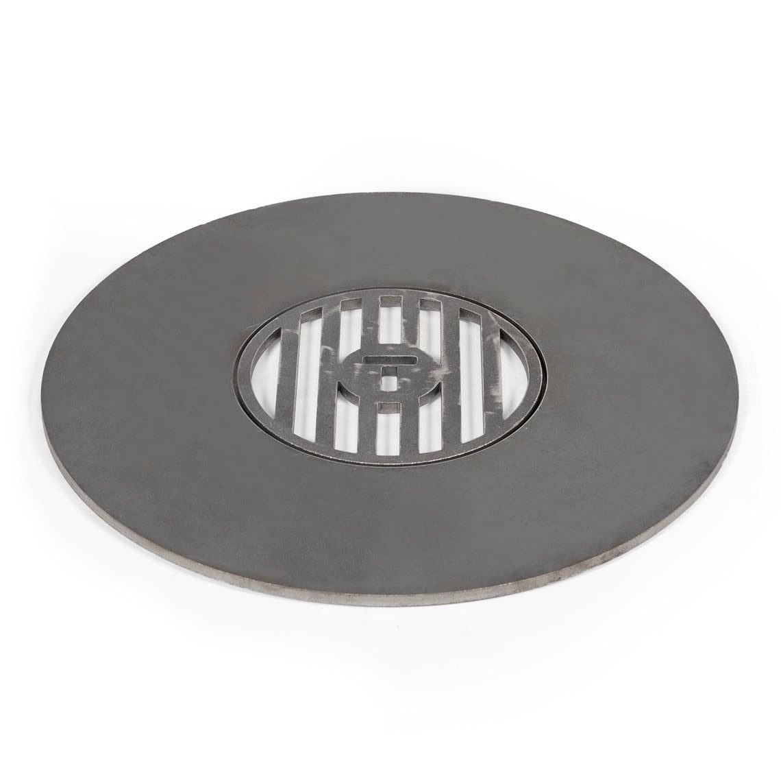 TITAN GREAT OUTDOORS 22â€ Weber Style Grill Insert with Titan Center Grate Insert, Carbon Steel