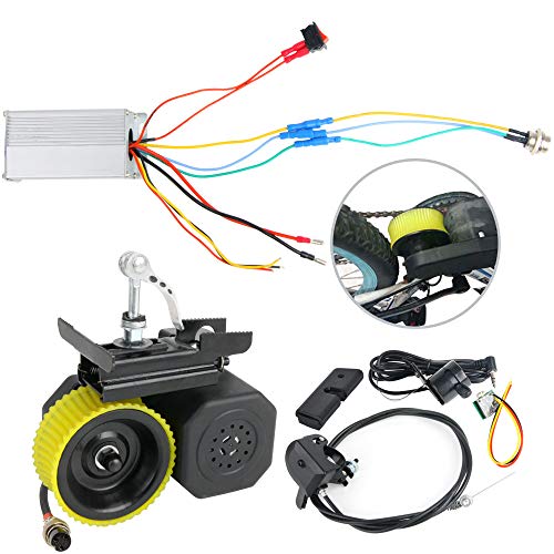 200W DIY Electric Bike Conversion Kit Booster for Electric Mountain Bicycle Modification 48v Bicycle Electric Kit Electric Bike Kit bicycle to electric kit bicycle Brushless Motor 48V Bike Booster 36V
