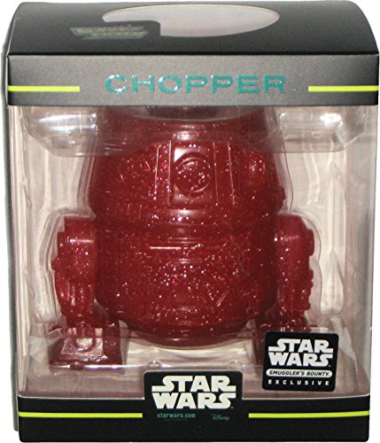 HIKARI Funko Minis Red Glitter Chopper Droid Star Wars Rebels Smuggler's Bounty March 2017 Exclusive Vinyl Figure