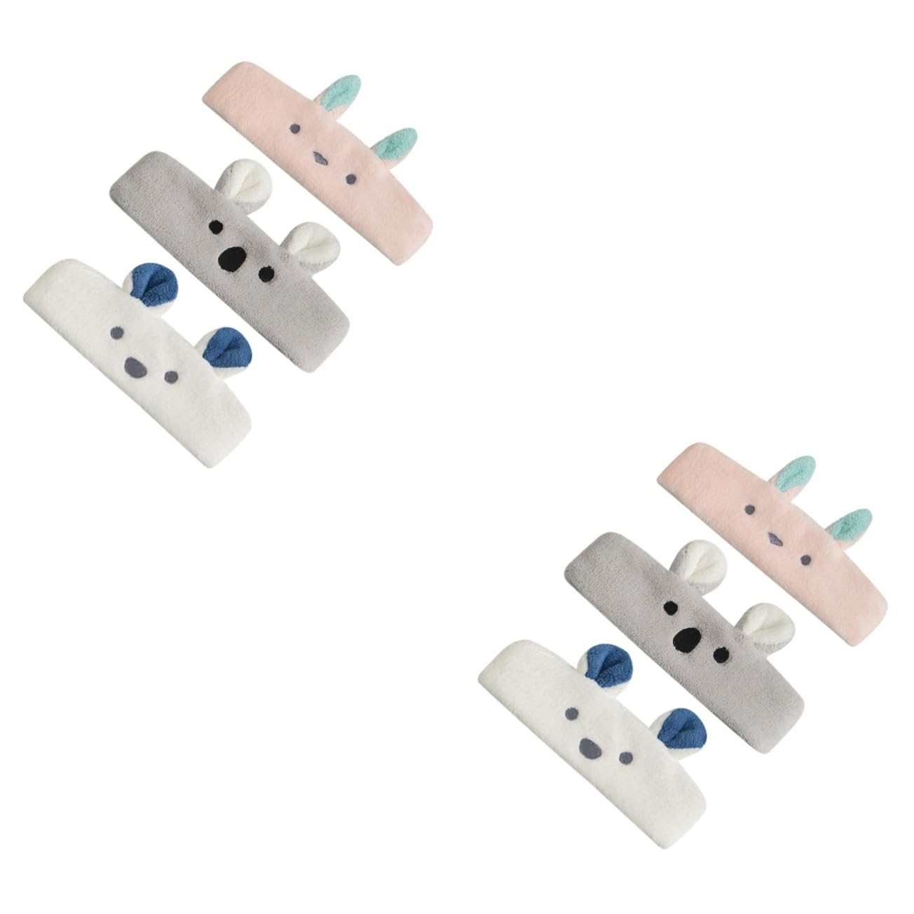 FRCOLOR 2 Set Alla Moda Per La Pulizia Del Viso Fascia Per Per Il Trucco Fascia Morbida Elastica Per Spa Per La Spa Domestica 3 Pezzi * 2