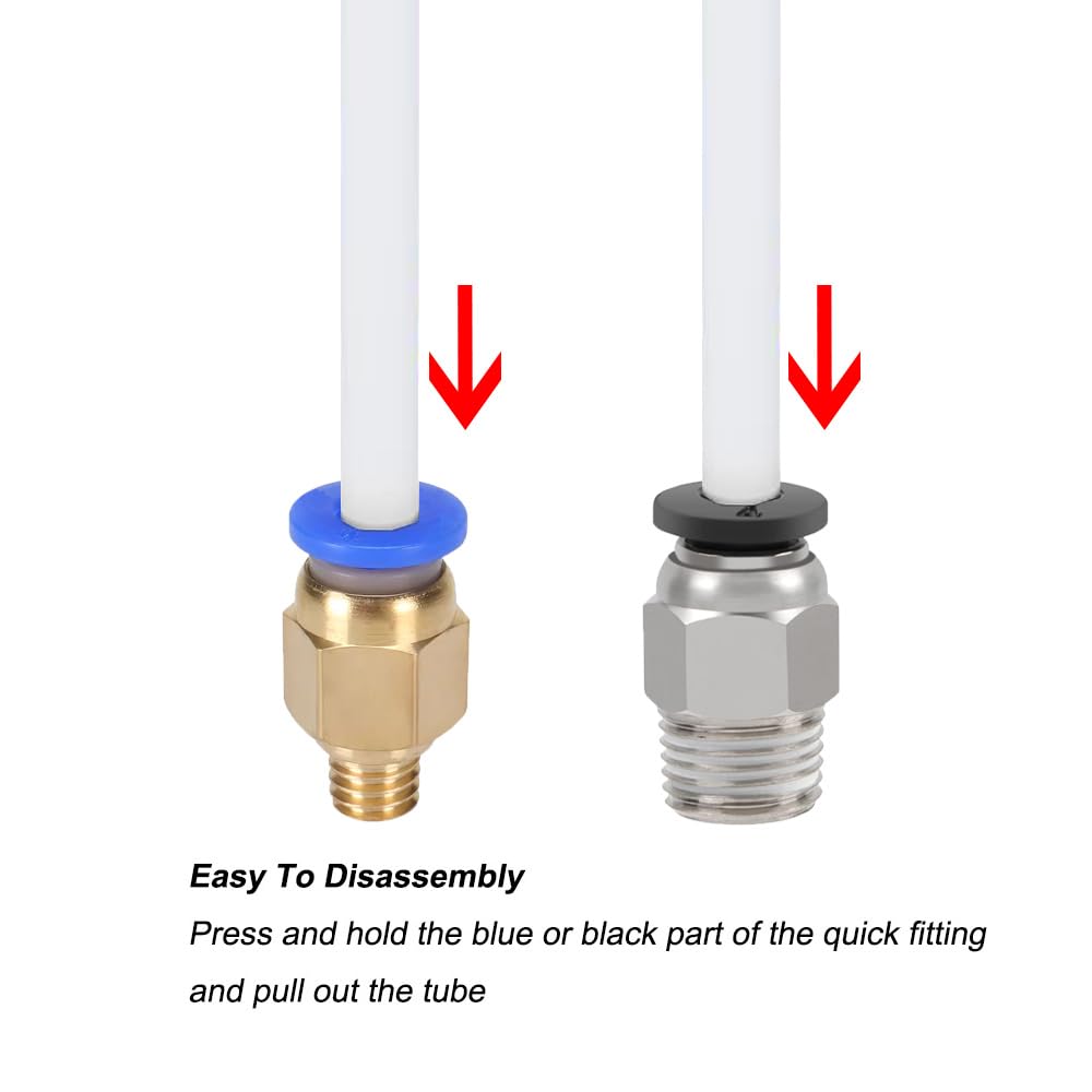QitinDasen 5 Mètres 3D Imprimante PTFE Téflon Tube Avec