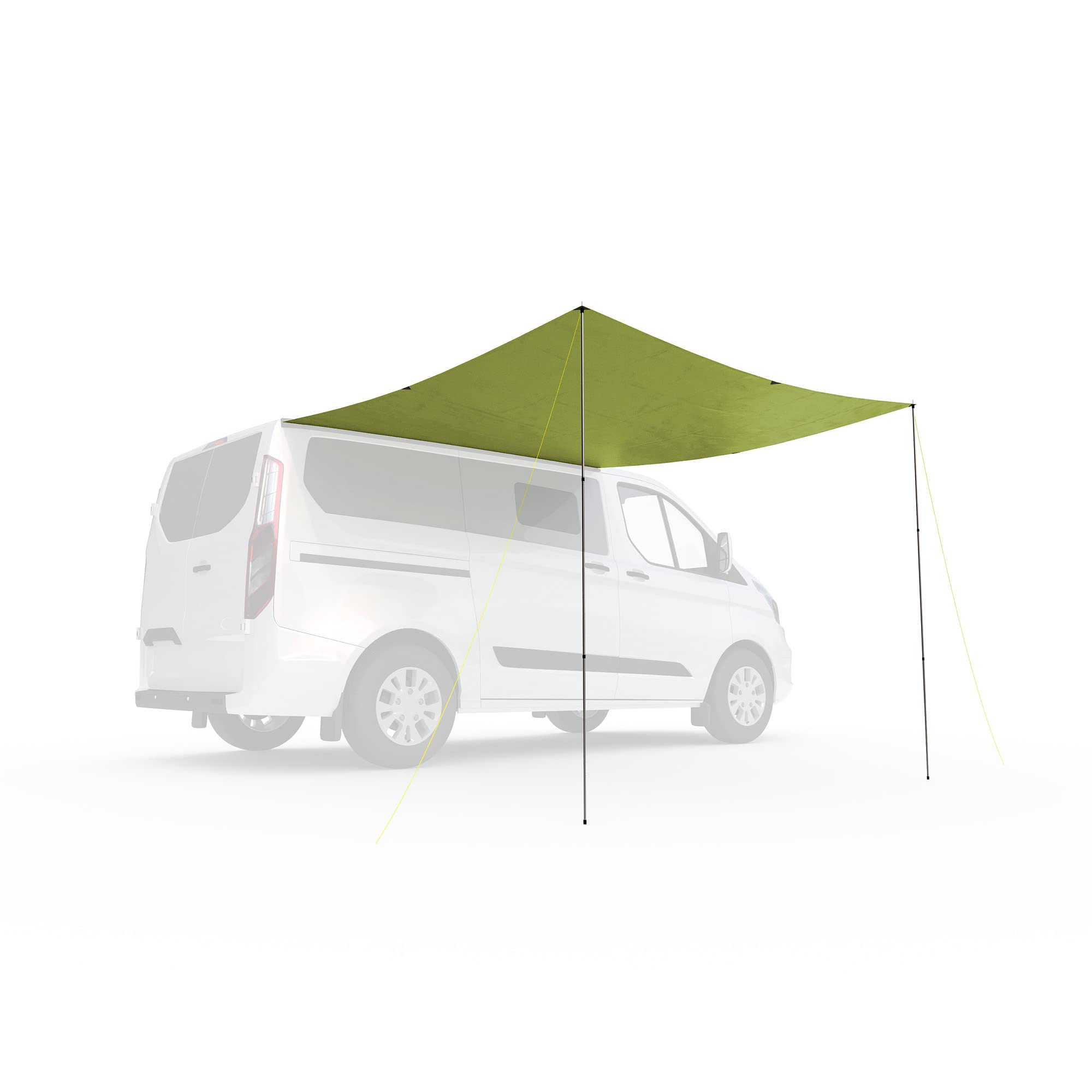 Tatonka Van Tarp (250 x 250 cm) - Tenda da sole impermeabile per camper - per barriera binari, parapioggia