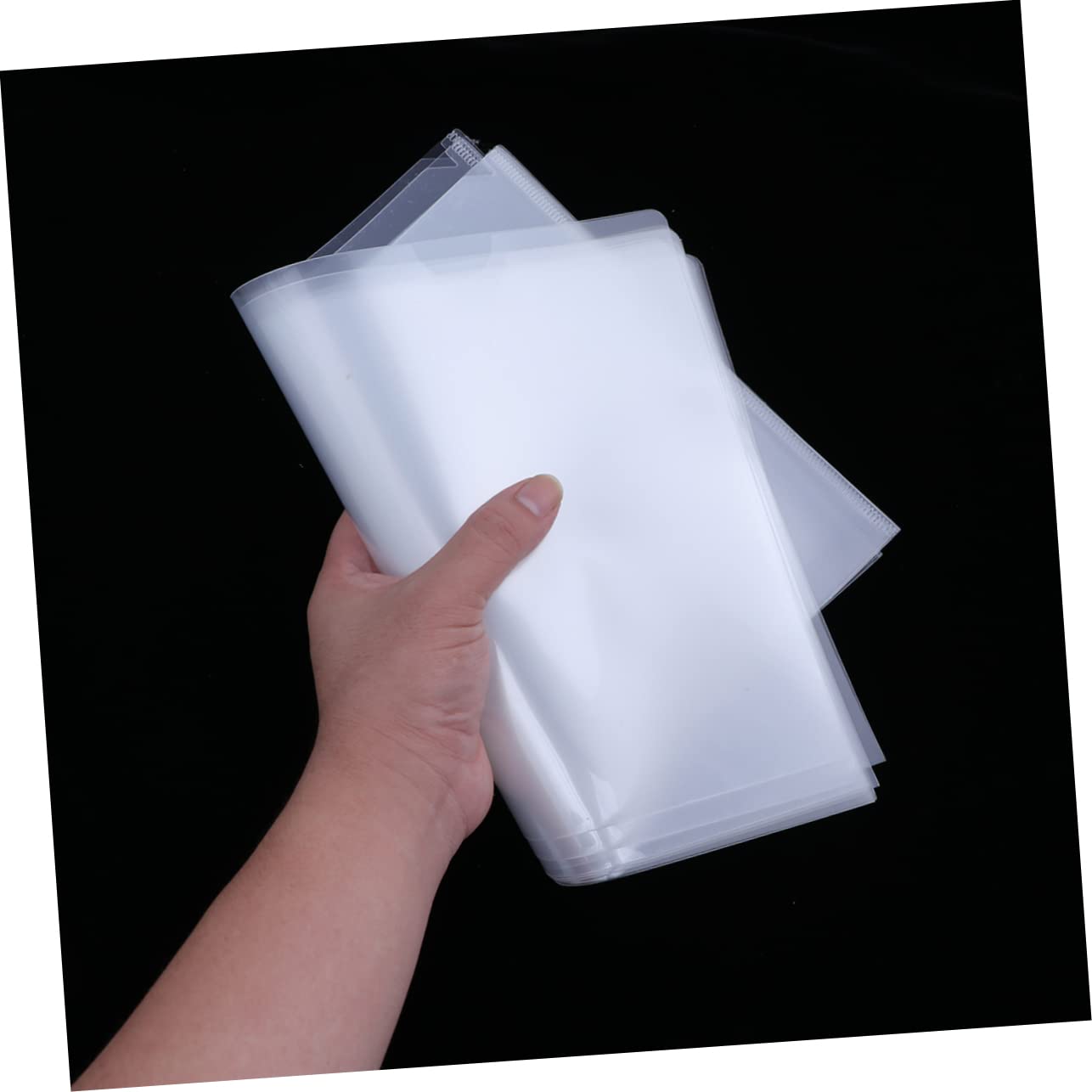 STOBOK 120 Stk Dateisatz Ordner Umschläge Fußabdruckaufkleber für den Boden Taschenschutz dokumententasche dokumenten tasche transparente Dokumentenmappe Papier Schreibwaren a4