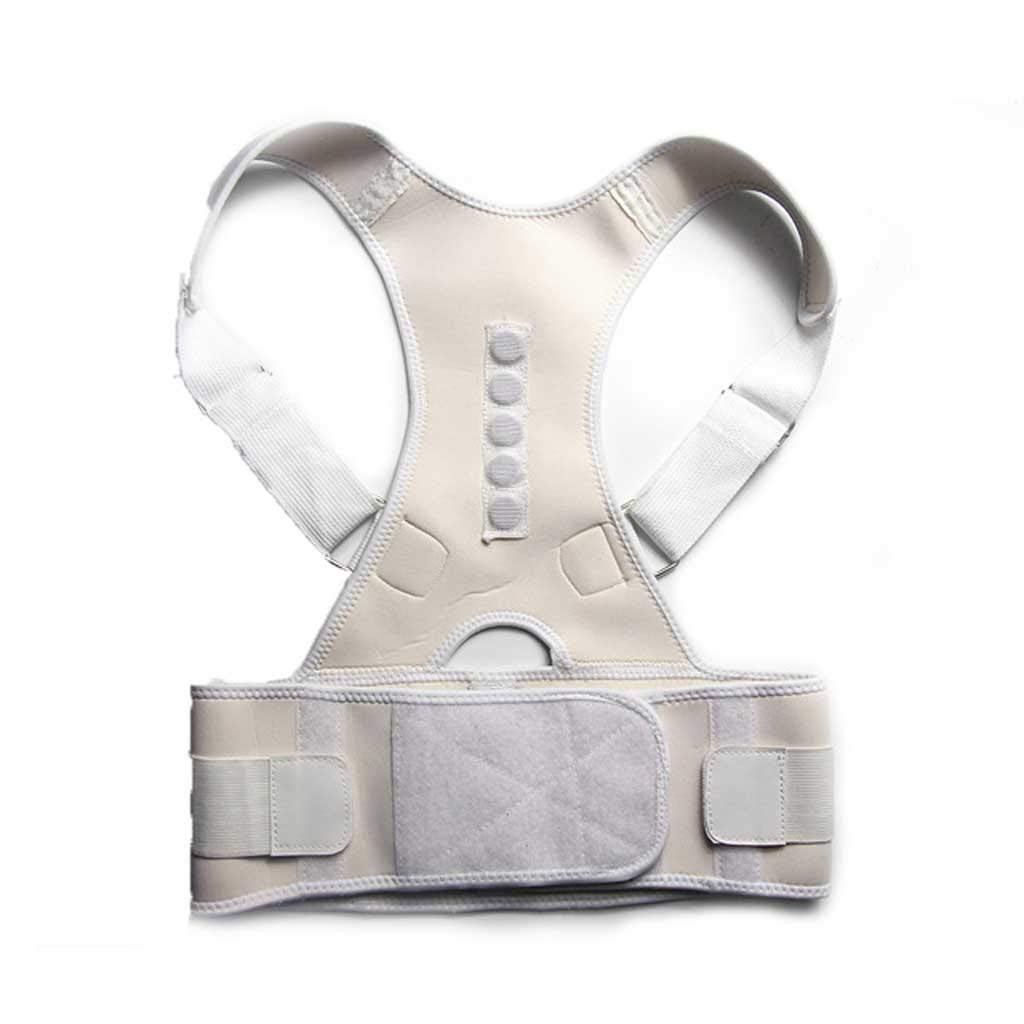 Nuovo Maschio Femmina Regolabile Magnetico correttore di Postura Corsetto tutore per la Schiena Cintura per la Schiena Supporto Lombare correttore Dritto de espalda