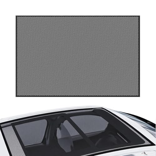 Toldo para Techo Solar de Coche,Malla Magnética para Techo De Coche - Cubierta Transpirable Protección UV Parasol para Camión Automóvil Viaje Aparcamiento Exterior