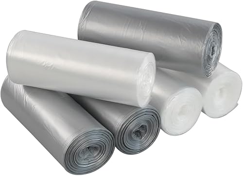 Miniatura 6 de Jekiyo Bolsas de basura de 3 galones, bolsas de basura pequeñas, 6 rollos150 bolsas